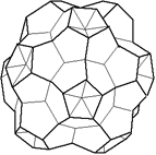 ひし形３０面体のH字組み