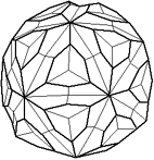 凧形６０面体のＳ字組み