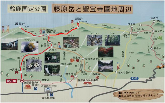 �摜�����̌��ݒn����A�ԐF�̋O�Ղ�����̓o�R�R�[�X�ł����B