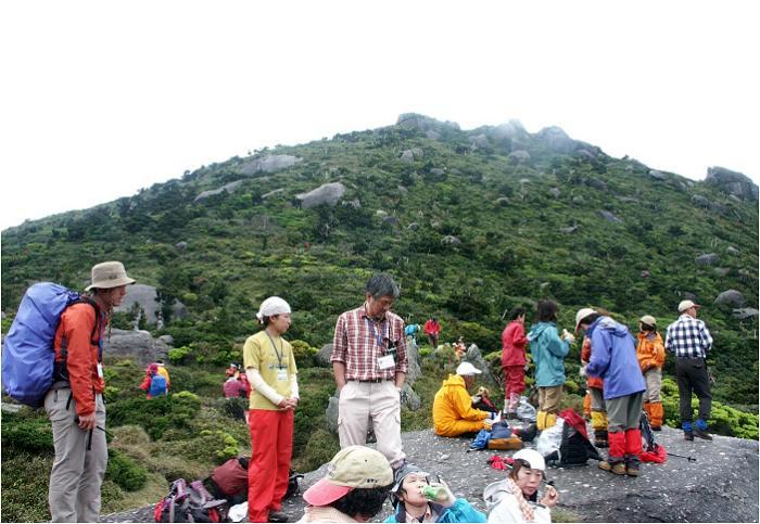 �����ڎw���Č����т̒�������Ă���ƁA�ڑO���L���铊�Ε��ɓ������܂����B