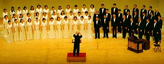 [Tokyo Kantorei's stage photo (JPEG)]